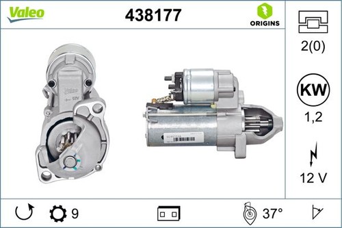 Valeo 438177 starter - 438177,